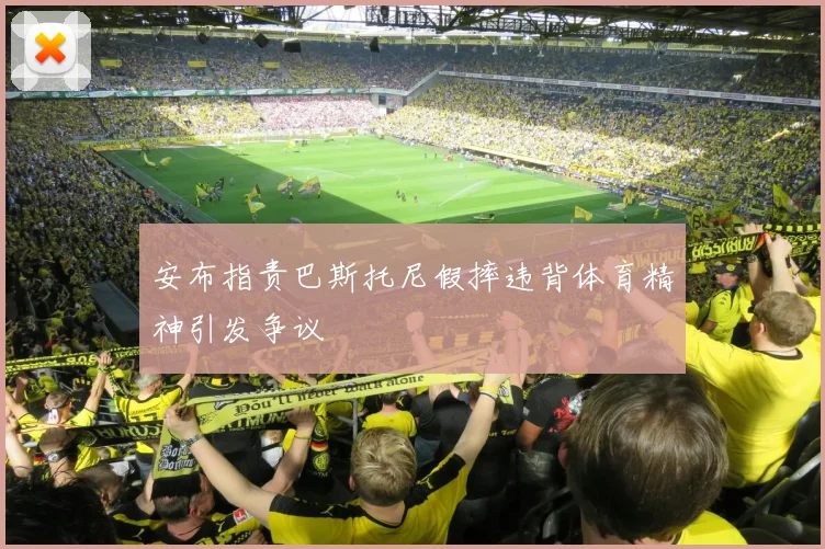 安布指责巴斯托尼假摔违背体育精神引发争议